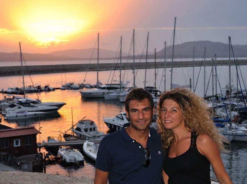 Gianluca Vallati e Caterina Oliveri